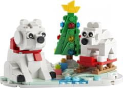 LEGO Polarni medvedi na božič