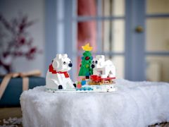 LEGO Polarni medvedi na božič