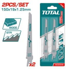 Total Rezilo za žago za les 150x19x1,25mm (TAC52644D)