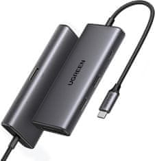 Ugreen 7v1 USB-C Hub (10Gbps USB 3.2, 4K@30Hz HDMI)