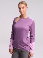 Loap PETI ženska dolga majica termo vijolična - S