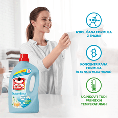 Omino Bianco tekoči detergent, Muschio Bianco, 2 l