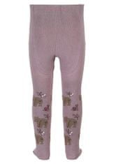 Sterntaler Otroške nogavice vijolične dekle velikosti 74 cm- 5-9 m