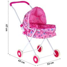 Nobo Kids 2v1 voziček za punčke Deep Gondola Baby Carrier