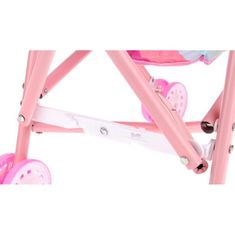 Nobo Kids Zložljiv kovinski voziček za punčke Umbrella