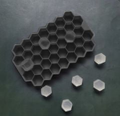 Ruhhy Silikonski model za izdelavo 37 ledenih kock + pokrov