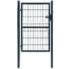 2D ograjna vrata (enojna) antracitno siva 106x230 cm