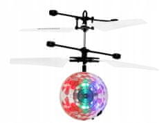 Kruzzel Akumulatorska leteča disko krogla LED RGB