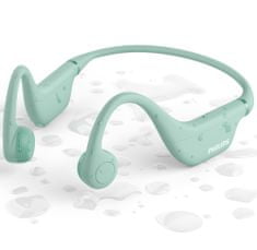 TAK4607GR brezžične otroške kostnoprevodne slušalke, zelena