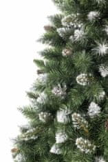 Aga Božično drevo Pine 180 cm Kristalno srebro