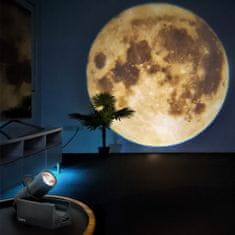 Northix Lučka za projektor na baterije - luna 