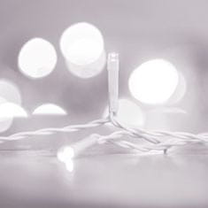 Family Christmas LED zavesa 100 LED 2,2m IP44 bela barva svetlobe