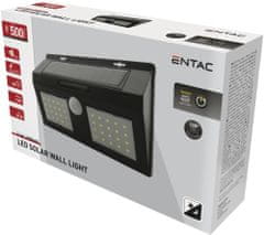 ENTAC solarna stenska svetilka, 4 W, s senzorjem