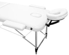 Aga Aluminijasti masažni ležalnik MR7150 White
