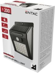 ENTAC solarna stenska svetilka, s senzorjem, 2 W
