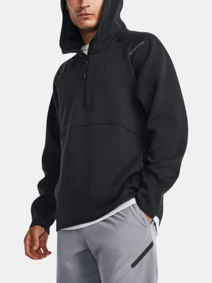 Under Armour Pulover UA Unstoppable Flc Hoodie-BLK