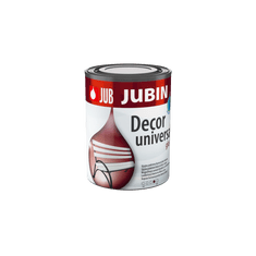 JUB JUBIN Decor universal rdeč 4 sijajen 0,65 L pokrivna barva za les in kovino