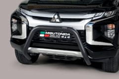 J&J Automotive Prednji okvirji za Mitsubishi L 200 Double Cab 2019-nad 76mm črna