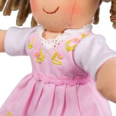 Bigjigs Toys Lutka iz blaga Rose, 28 cm