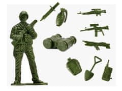 Aga Komplet vojaških figur 307 kosov