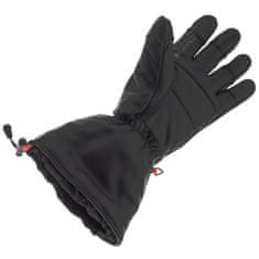 Glovii ogrevane usnjene smučarske rokavice L, črne GS5L