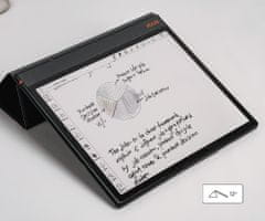 Onyx Boox magnetni preklopni ovitek / etui za e-bralnik BOOX Note Air3 C (10.3), funkcija stojala, 3 postavitve, črn