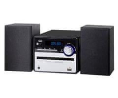 HCX 10F6 Hi-Fi zvočni sistem, 20W, FM Radio, Bluetooth, CD predvajalnik, USB, AUX, + daljinec