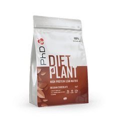 PhD Nutrition Diet Plant 1000g, belgijska čokolada