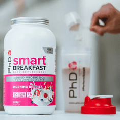 PhD Nutrition Smart Breakfast 600g, mlečna čokolada