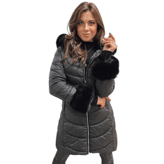 Dstreet Ženska prešita zimska jakna MOON črna ty4051 XL