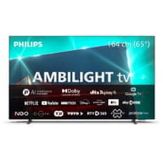 Philips 65OLED718/12 4K UHD OLED televizor, AMBILIGHT tv , Google TV, 120 Hz