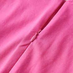 Vidaxl Otroška obleka živo roza 116