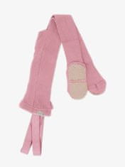 JAPITEX Nedrseče nogavice za podveze ORGANIC 2 roza h.74 6-9m