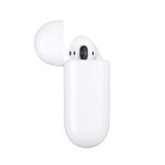 slomart apple airpods brezžične slušalke 2019 mv7n2zm/a (bela barva)