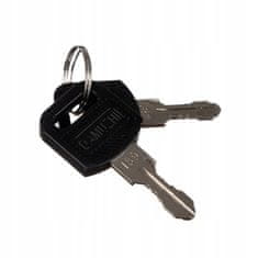 Malatec Varnostna kovinska omarica na ključ za 30 ključev + obeski in nalepke