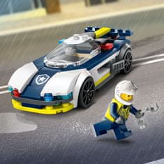 LEGO City 60415 preganjanje policijskega in športnega avtomobila