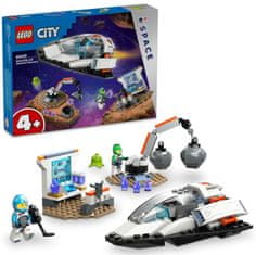 LEGO City 60429 vesoljska ladja in odkritje asteroida