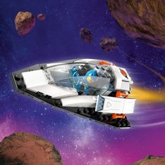 LEGO City 60429 vesoljska ladja in odkritje asteroida