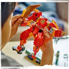 LEGO Ninjago 71808 Kai's Elemental Fire Robot