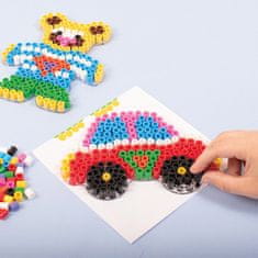 PLAYBOX Set kroglic za likanje avtomobila in medvedka XL 600 kosov
