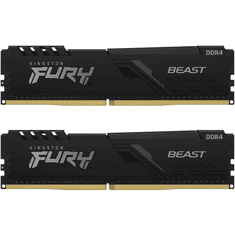 Kingston Fury Beast 32GB Kit (2x16GB) DDR4-3200 DIMM CL16, 1.2V