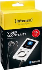 Intenso MP3 predvajalnik Video Scooter BT 16GB - bel