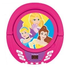 Lexibook Svetleči Bluetooth CD predvajalnik Disneyjeva princesa