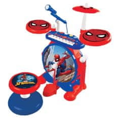 Lexibook Elektronski glasbeni set z bobni Spider-Man