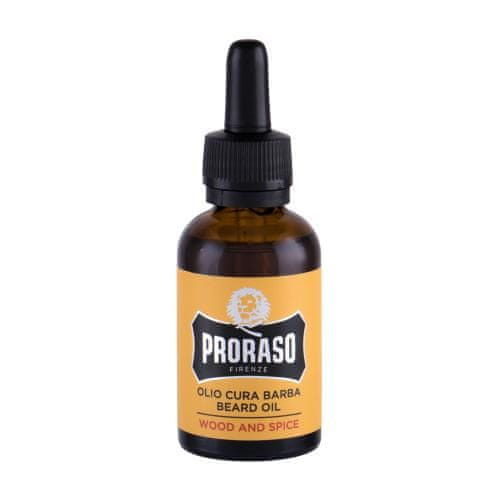 Proraso Wood & Spice Beard Oil olje za brado z lesno-začinjenim vonjem