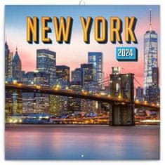 Notique Koledar 2024 opomba: New York (zahodna različica)