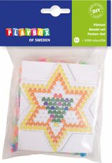 PLAYBOX Set kroglic za likanje majhnih zvezd 1000 kosov