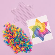 PLAYBOX Set kroglic za likanje majhnih zvezd 1000 kosov