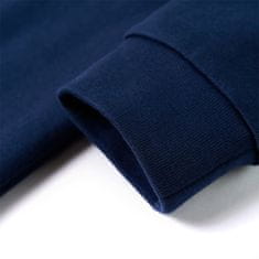 Vidaxl Otroški pulover mornarsko modra 104