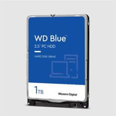 Western Digital Blue 1TB 2,5", SATA III, 128 MB, 5400 vrtljajev na minuto